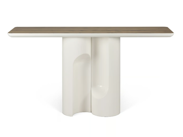 MUSK - Rectangular frake wood console table by JOSÉ LEITE DE CASTRO - view 2